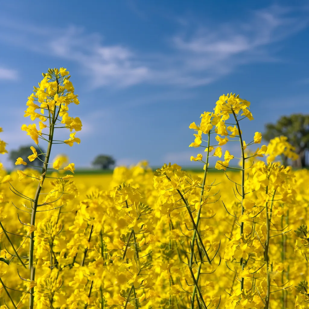 Canola Crop at Lahore Organic Village