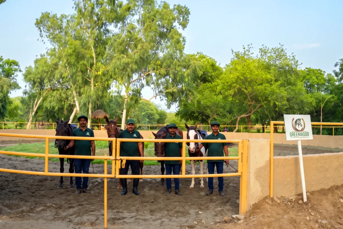 Horse Riding Ring at Lahore Organic Village