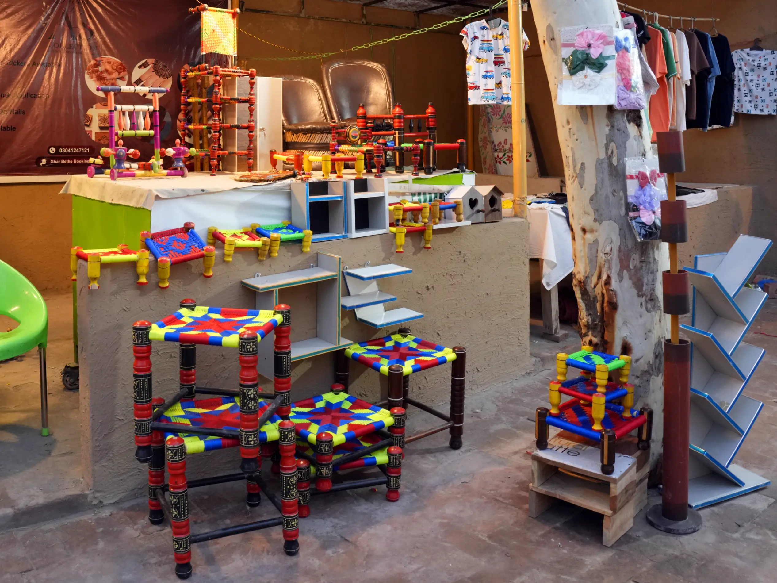 Village Sitting small Chairs