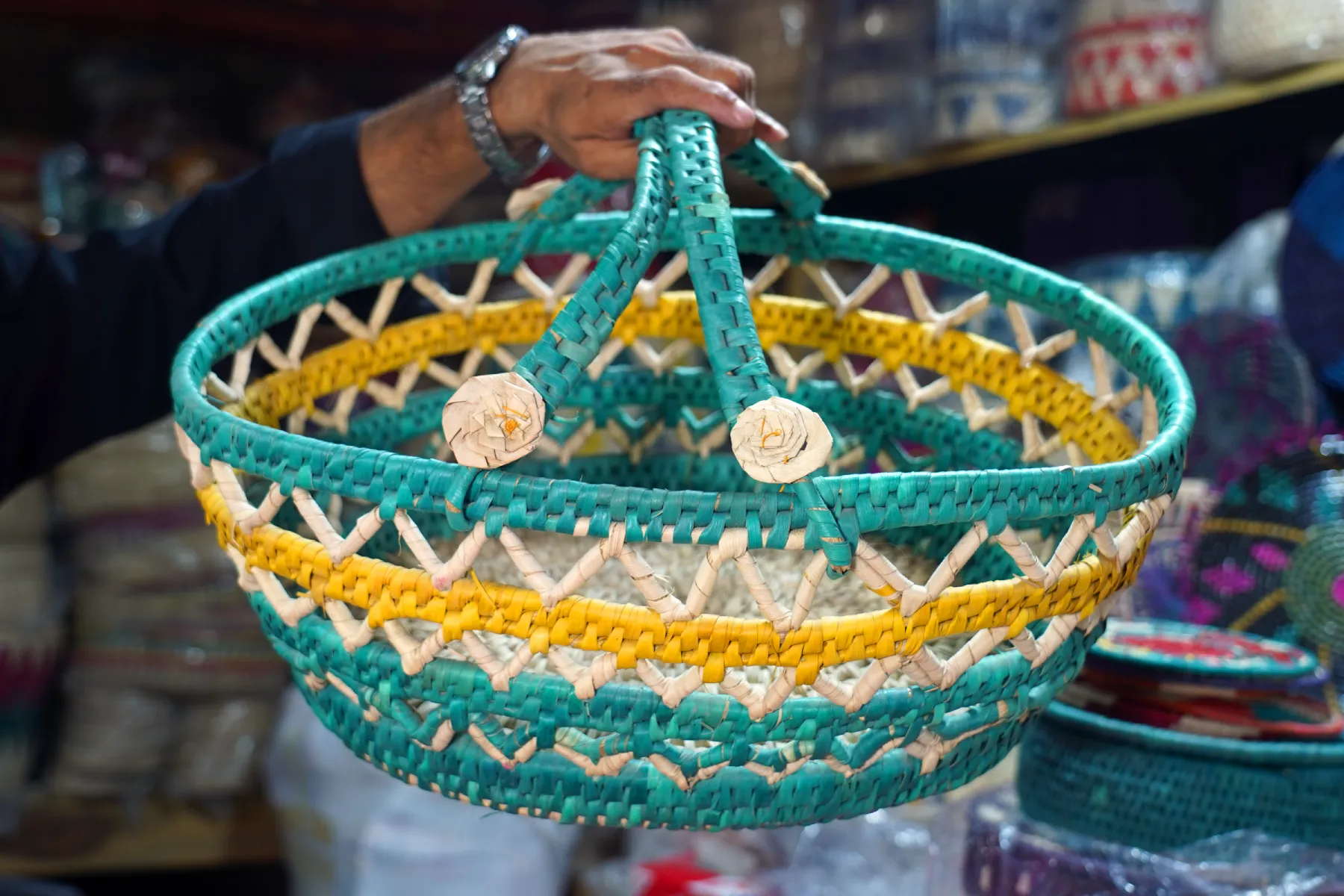 Multi Purpose Hand Crafted Basket