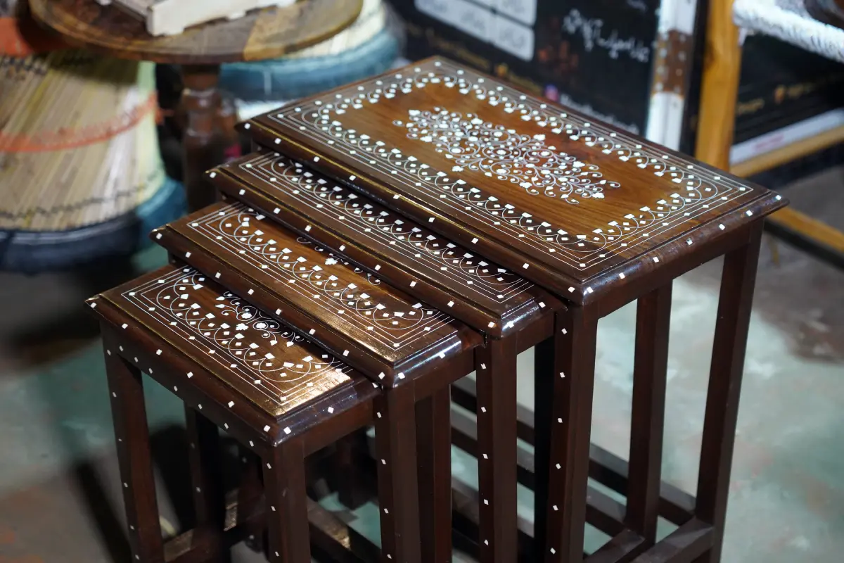Wooden Nesting Tables