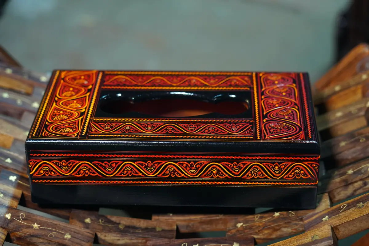 Wooden Tissue Box Cover